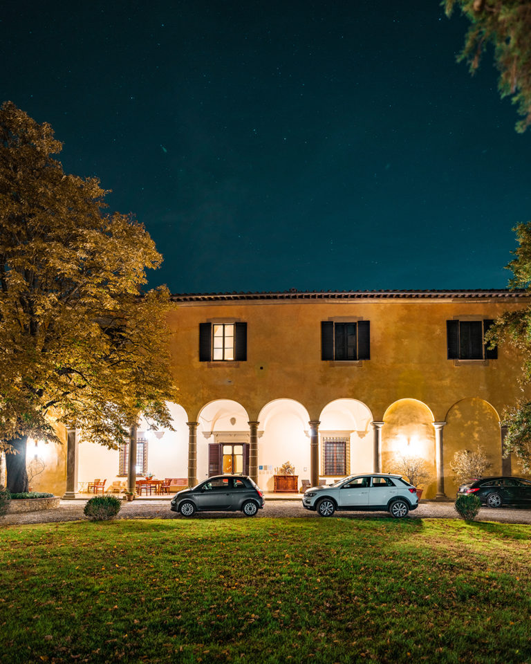Villa i Toscana, Italien